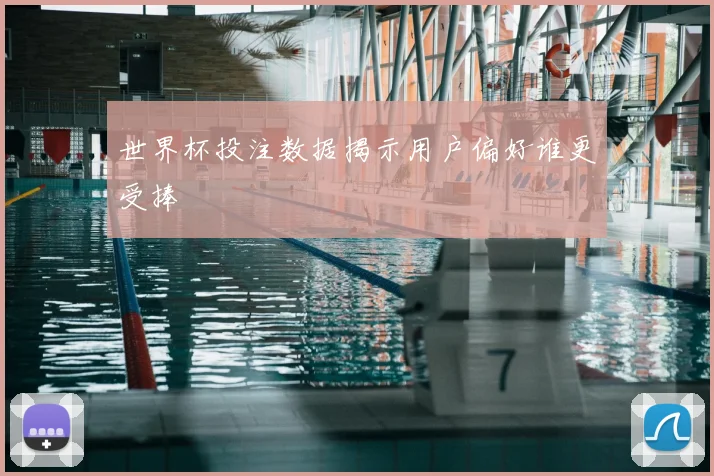 世界杯投注数据揭示用户偏好谁更受捧