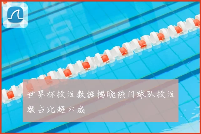 世界杯投注数据揭晓热门球队投注额占比超六成